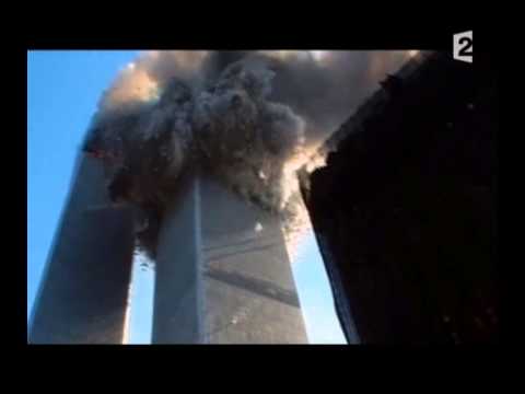 Terrifying, Close Up, Street Level Shot of First World Trade Center Collapse. September 11th 2001
