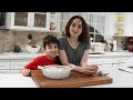 Arqa & Lilyth Make Apple Cobbler - Heghineh Cooking Show