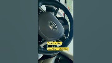 Safari n Scorpio #automobile #scorpio #scorpiolover #tatasafari #thar #swift #viralvideo #shorts