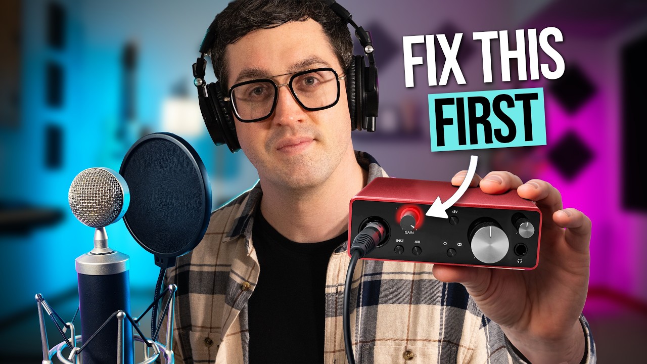 5 ОШИБОК при записи вокала (и как их исправить)