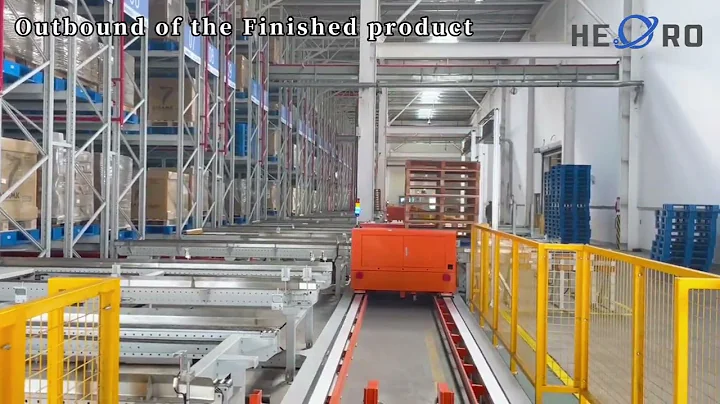 Warehouse photos: RGV rail-guided vehicle.