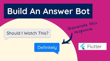 Build An Answer Bot In Flutter - Decider Part 4