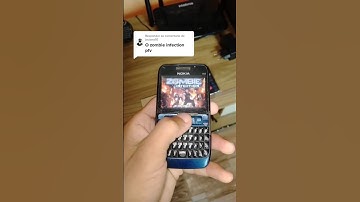 Nokia E63 Eseries Rodando Zombie Infection da Gameloft Jogos Java OS