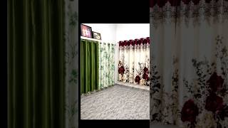 వార్డ్‌రోబ్‌ని క్లాసీగా మార్చేసిన Floral Curtains 😍 Under ₹600 Combo Pack ✨ @Meesho #ytshorts