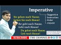 Imperative German | How to form the German Imperative ? | German Grammar for A1 A2 | Learn German