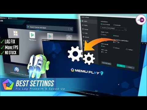 MEmu Play 9 Fix Lag & Speed Up Emulator, Best Settings For Low-End PC (4gb/8gb RAM PC)
