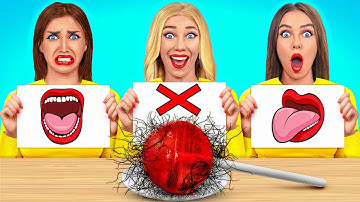 Bite, Lick or Nothing Challenge #1 | Prank Wars by Multi DO Challenge