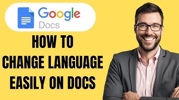 HOW TO CHANGE GOOGLE DOCUMENTS FROM ENGLISH TO SPANISH