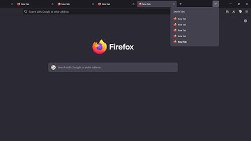 How to hide the Firefox "List all tabs" icon