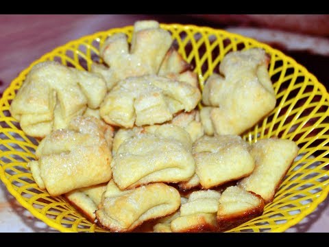 творожное печенье гусиные лапки рецепт с фото