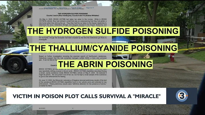 Victim in poison plot calls survival a 'miracle'
