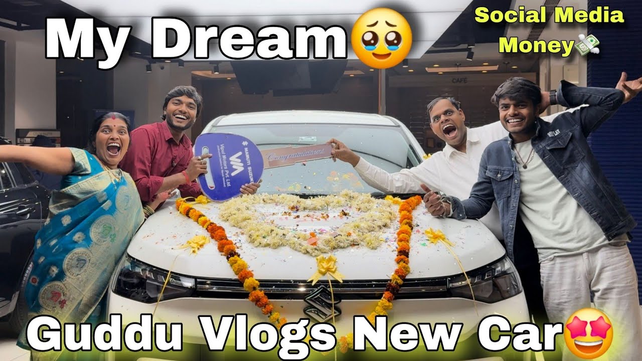 My Dream🥹 New Car🚘 || Guddu Vlogs