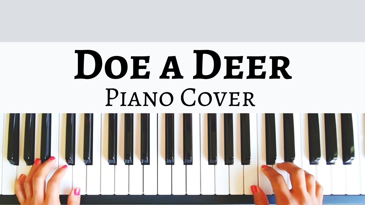 Doe A Deer Piano Cover YouTube Doe A Deer Piano Cover YouTube