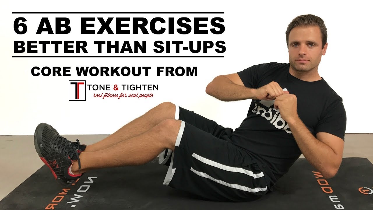 6 Ab Exercises That Work Better Than Sit Ups