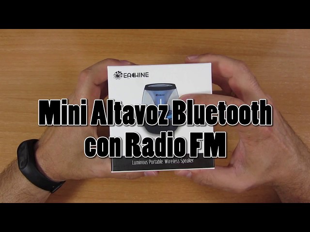 Radio FM Altavoz Bluetooth Mini Radio