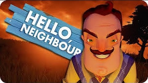 Hello Neighbor Alpha 1 l How to Trap the Neighbor + Ending!