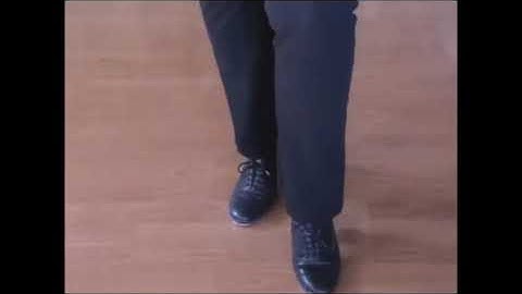 Simple Basic Beginner Timesteps in Tap Dancing :  Single, Double and Triple