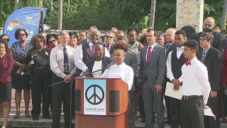 Students make pledge for peace amid recent gun violence
