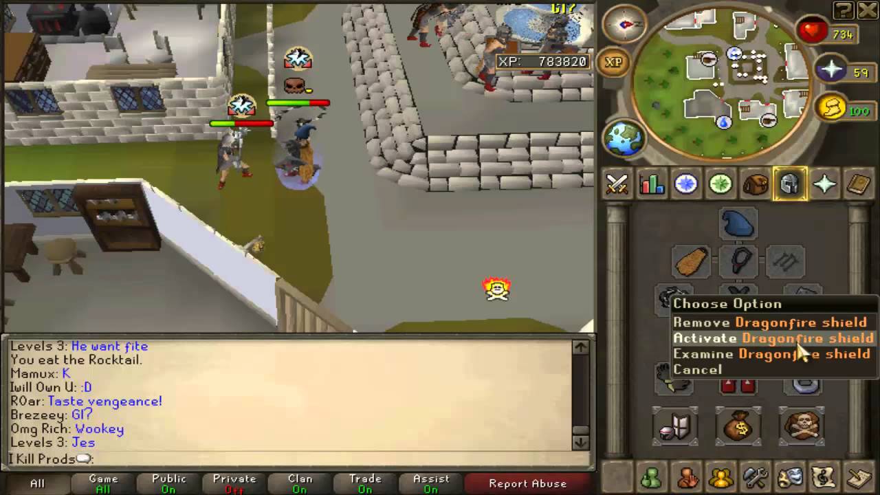 SpawnScape 614 PK VID 3 ~ High Risk ~ DH/Bandos ~ AGS/CLAWS KO ~ I Kill Prods