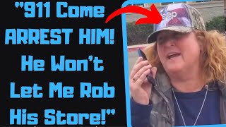 r\/EntitledPeople - Karen Robs My Store! Threatens to Call Cops When Caught!