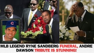 Ryne Sandberg Funeral, Andre Dawson Tribute Is STUNNING!