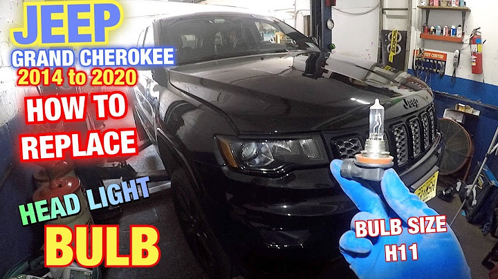2014 jeep grand cherokee limited headlight bulb