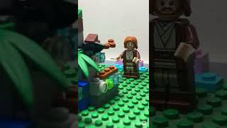 Obi Wan Kenobi builds a city #legostopmotion #starwars #legostarwarstheskywalkersaga #shorts
