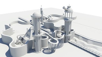 Maya Modeling Tutorial- Roads city part-7