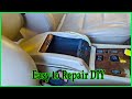Mercedes s350 Console Repair DIY Auto Upholstery.