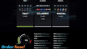 CodeM BLVCK Hud V2 fivem