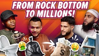 RICH VS POOR MINDSET | From Debt & Cleaning Toilets To Becoming 7 Figure Muslim CEO'S! Net Worth