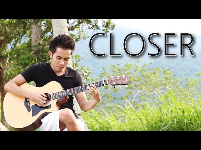 Closer - The Chainsmokers ft. Halsey (指弹吉他 翻弹 + 吉他谱)