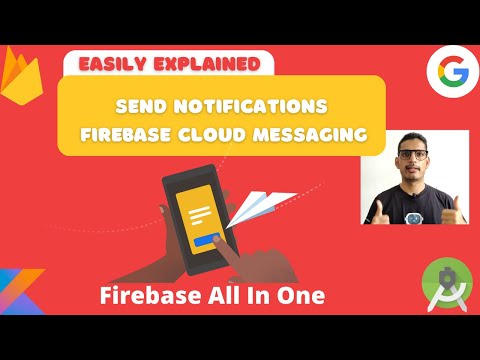 Android Push Notification Using Firebase Cloud Messaging in Kotlin | 2023 | Android Hindi Tutorial