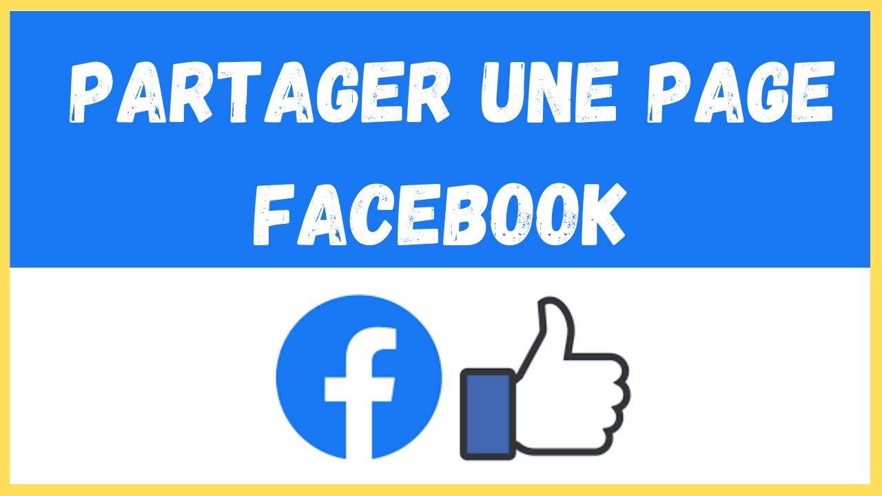 Comment partager une page facebook