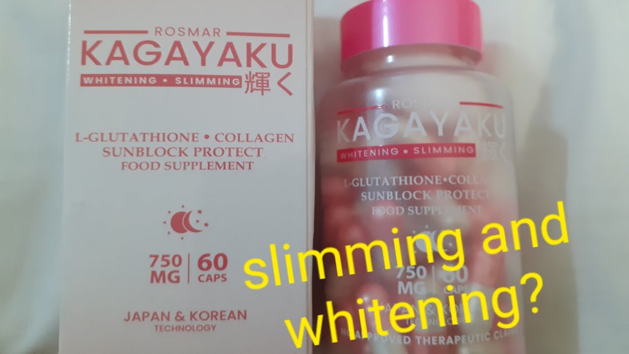 effective slimming at whitening ?kagayaku rosmar capsule - YouTube