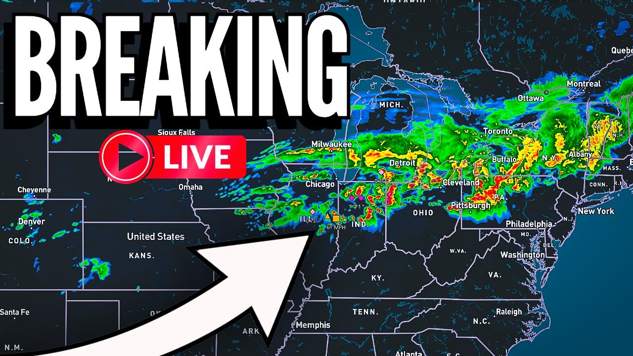 BREAKING: Live Severe Weather Coverage - YouTube