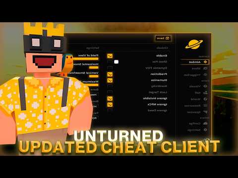 💡BEST: Unturned - Updated Cheat Client | Divine Mod Menu Unturned | Aimbot, Visuals & Many | FREE💡