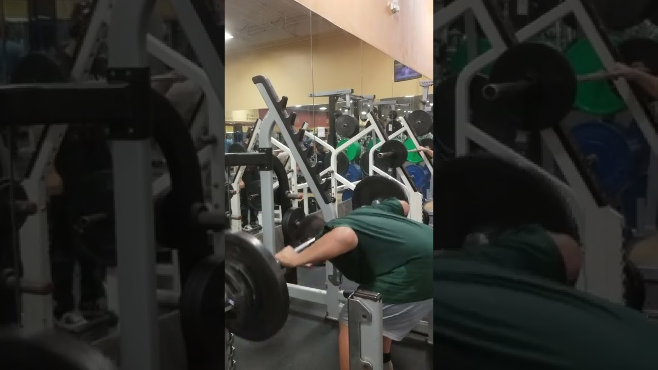 14 year old; 175 pound Good Mornings, sets of two.  MAX BARTAY (DL)