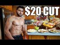 $20 FOR A WEEK OF CUTTING: Meal Prep on a Budget | Shopping and Cooking