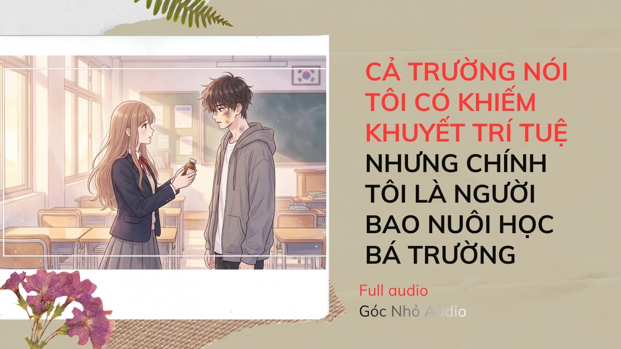 FULLAUDIO|CẢ TRƯỜNG NÓI TÔI CÓ KHIẾM KHUYẾT TRÍ TUỆ NHƯNG CHÍNH TÔI LÀ NGƯỜI BAO NUÔI HỌC BÁ TRƯỜNG
