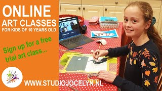 ONLINE ART CLASSES FOR KIDS - Studio Jocelyn