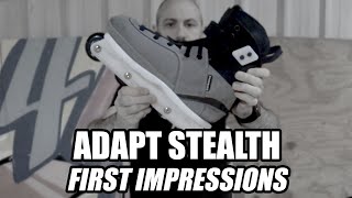 Adapt Stealth Aggressive Inline Skate // FIRST IMPRESSIONS