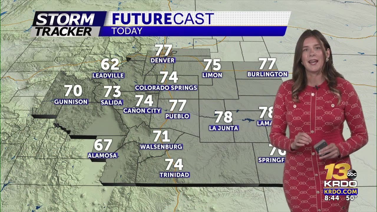 Warm & dry weekend ahead - YouTube