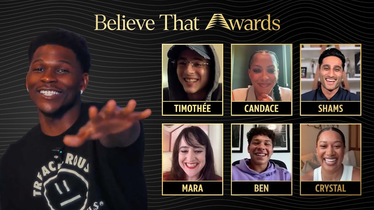The 1st Annual Believe That Awards with Anthony Edwards ft. Timothée Chalamet, Ben Shelton, and more