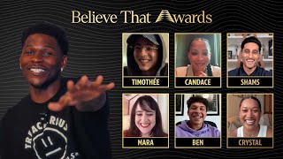 The 1st Annual Believe That Awards with Anthony Edwards ft. Timothée Chalamet, Ben Shelton, and more