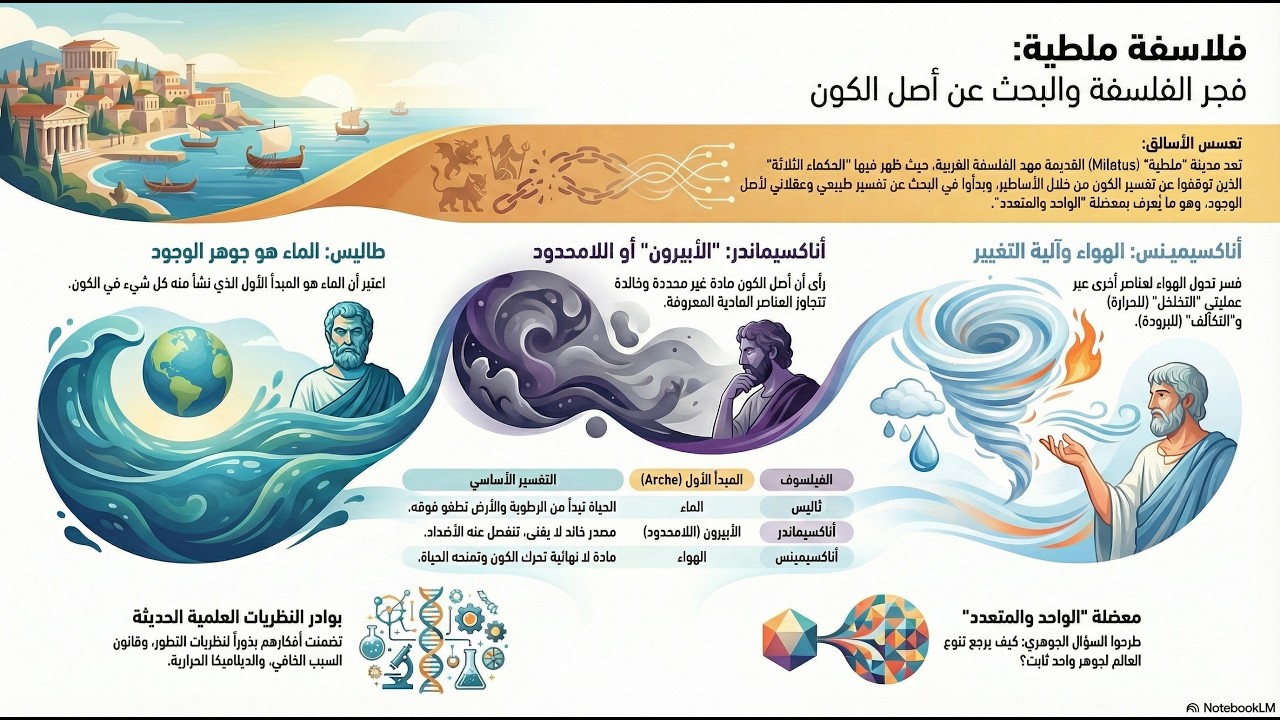 فلاسفة ملطة الأوائل