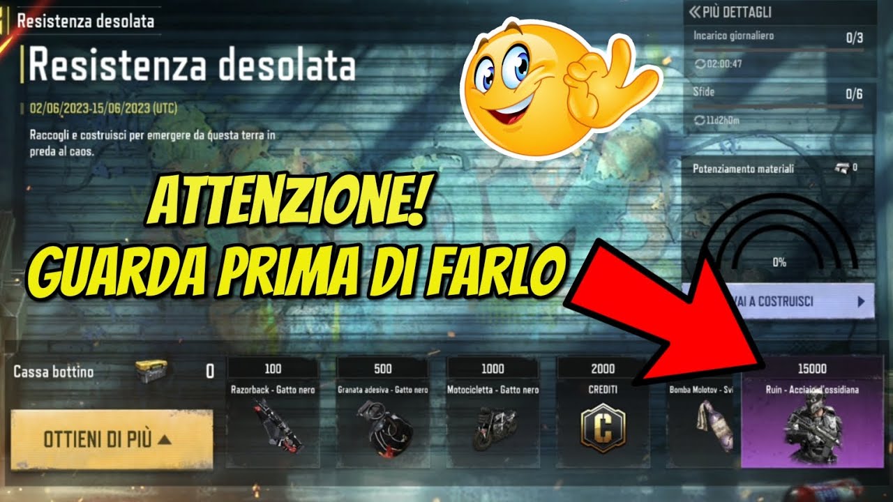 COME FUNZIONA EVENTO Per Riscattare SKIN | COD MOBILE ITA Stagione 5