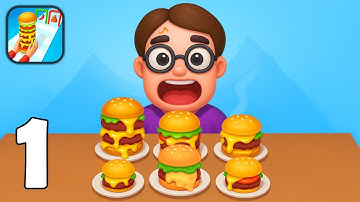 Burger Master: Cooking Games - Cook Perfect Burgers - Part 1 - Gameplay Walkthrough (iOS, Android)