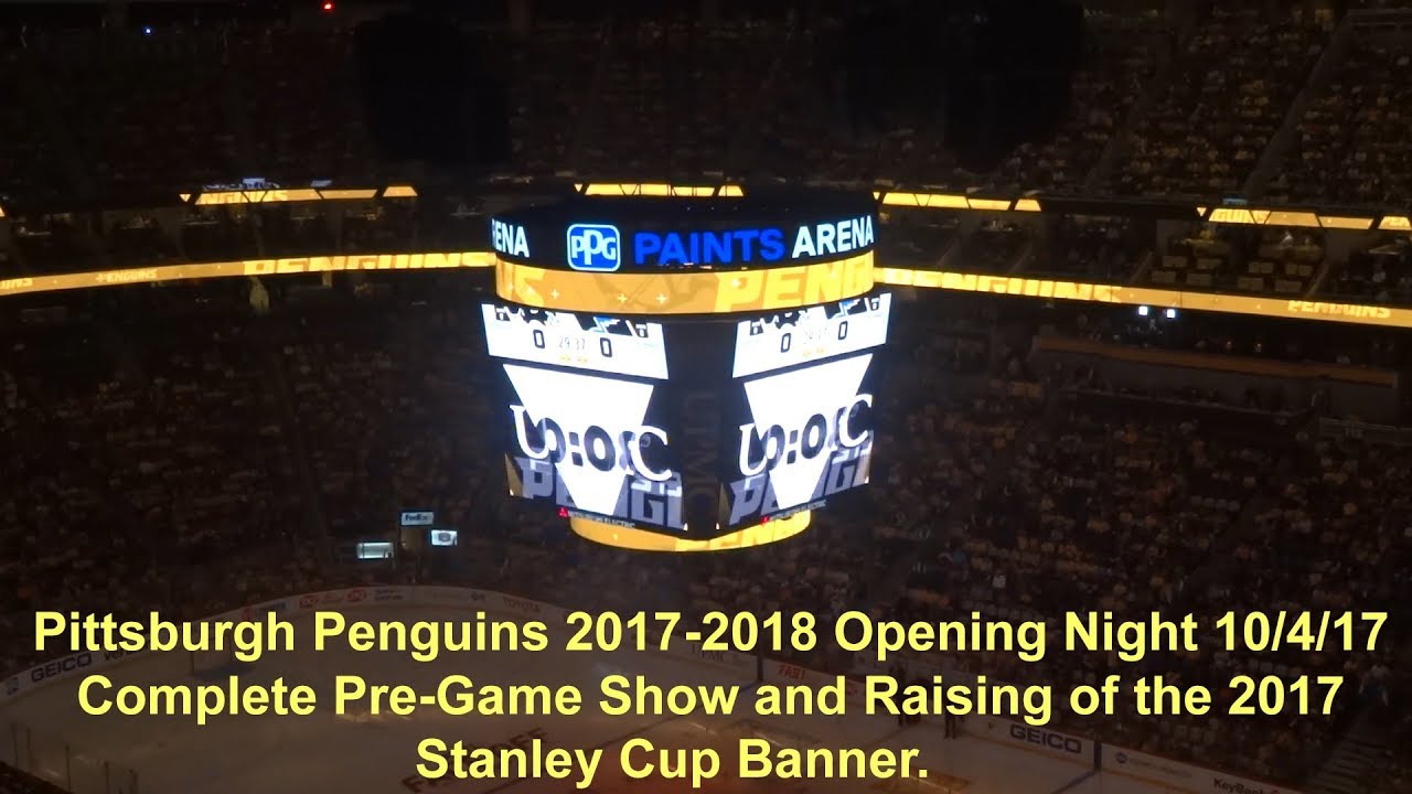 Banner Night: Penguins Raise Stanley Cup Championship Banner At PPG Paints  Arena - CBS Pittsburgh