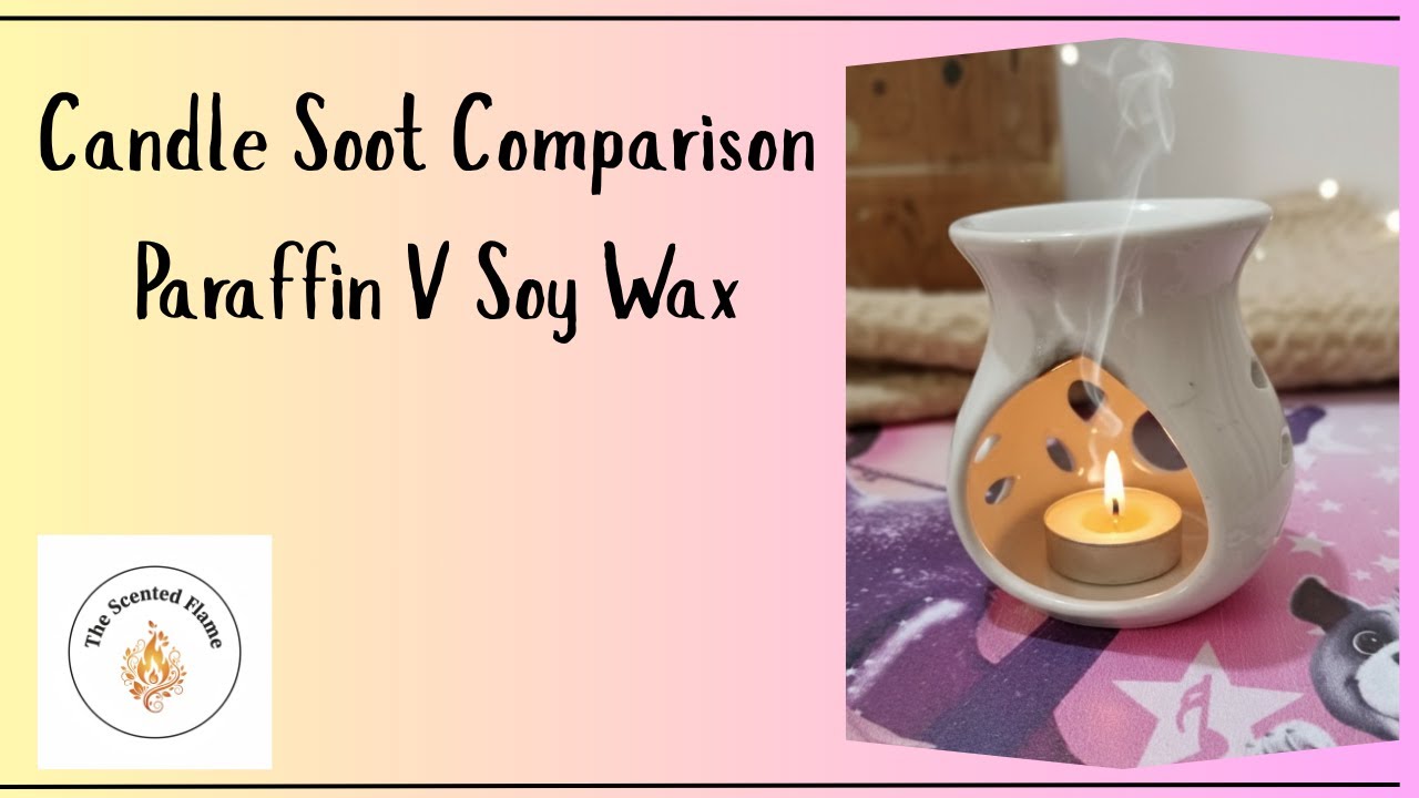 “Why I Switched to Soy Wax 🌱 | Paraffin Candle Soot Exposed!”